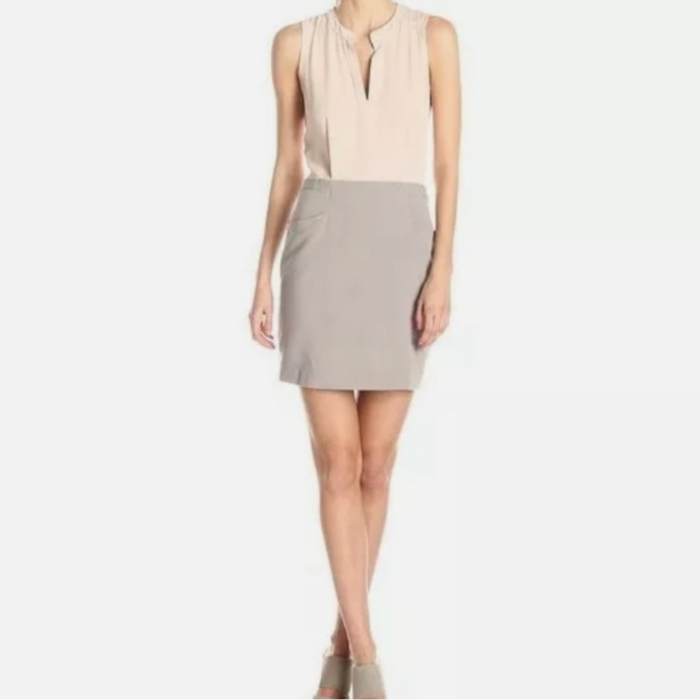 NWT BCBGMAXZARIA Moss Combo Miryam Sleeveless Dress size 6